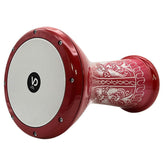 Darbouka Confort Vatan Rouge gravé VD7003 - SOLISTOS